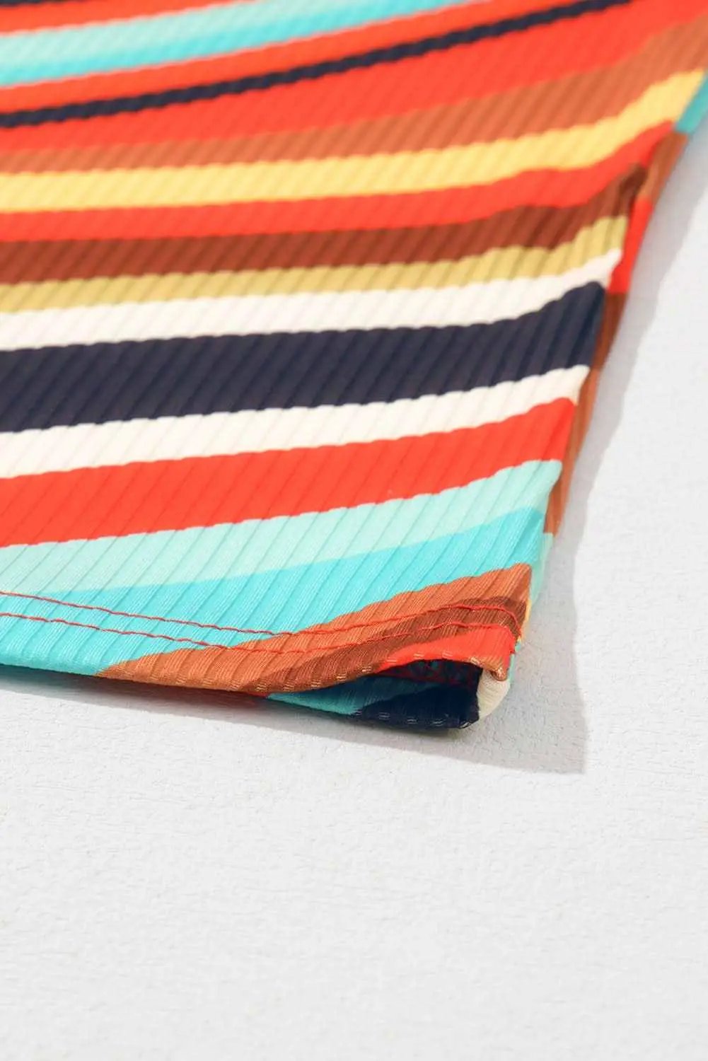 Chic multicolor striped tank top - Love Salve
